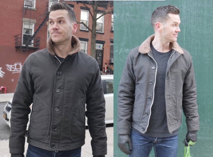 Iron heart deck jacket sizing