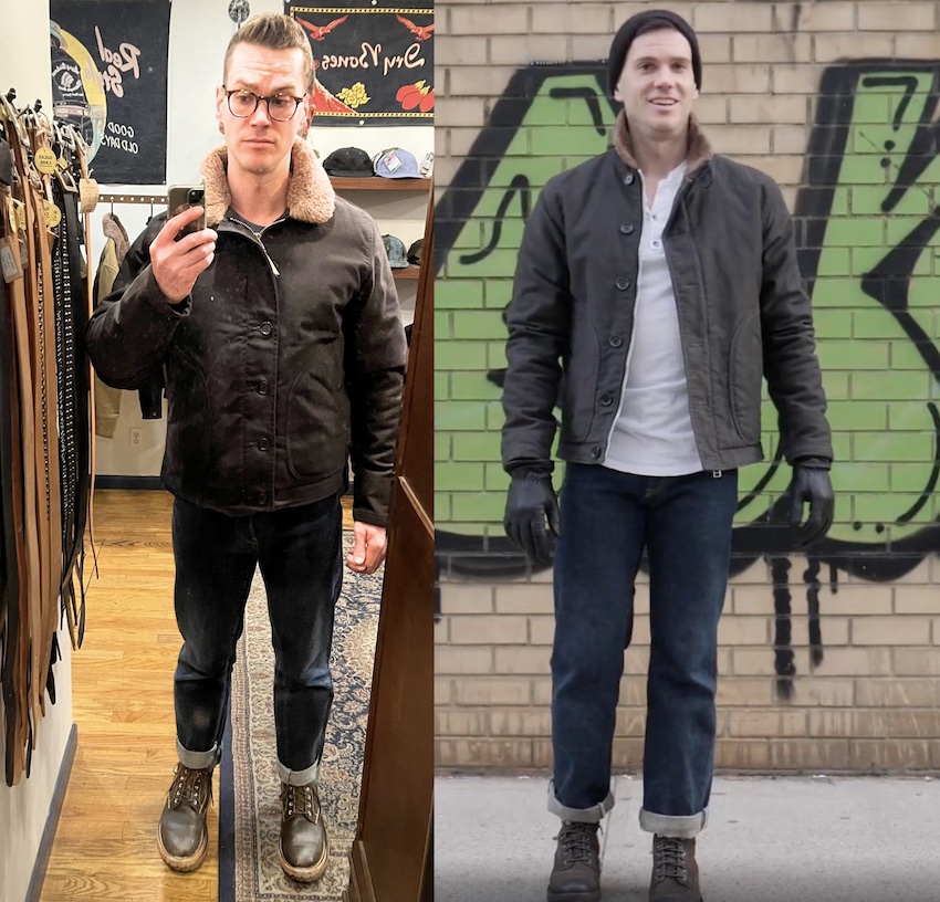 how iron heart's deck jacket fits better over time
