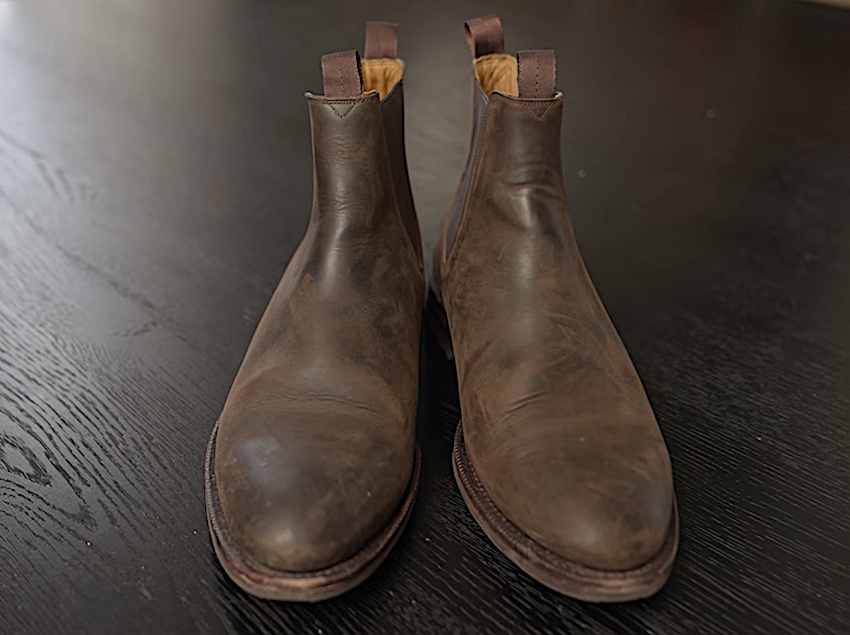 Meermin waxy calf chelsea