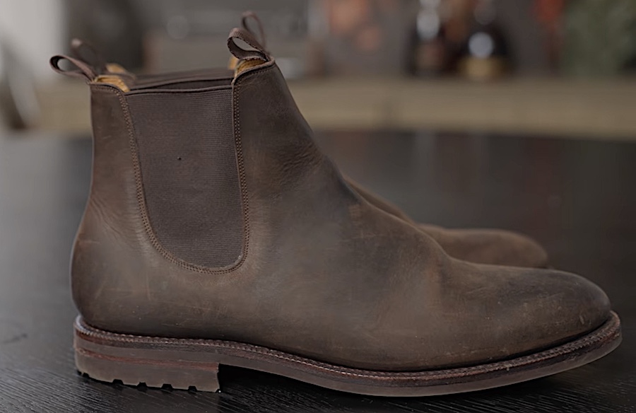 Meermin wholecut chelsea boots