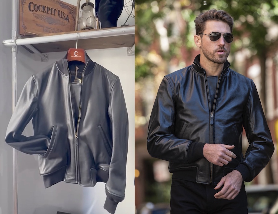 Cockpit usa bomber jacket