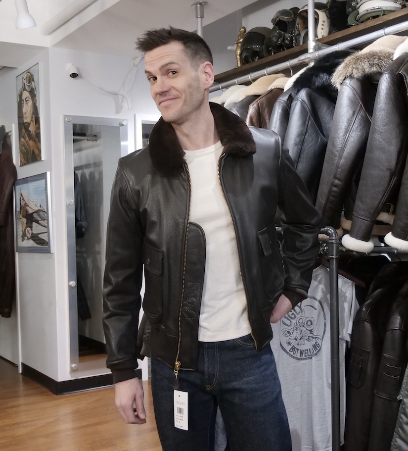 Cockpit usa leather bomber jackets