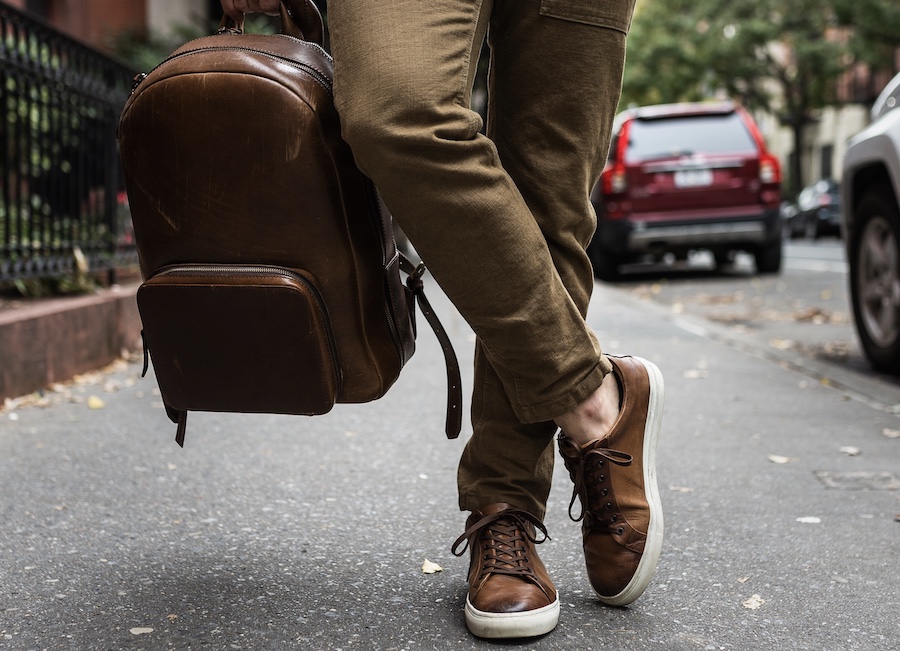 Satchel page backpack thursday sneakers