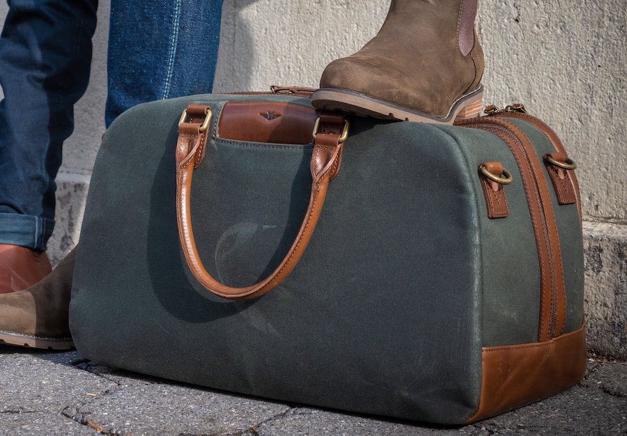 Satchel page canvas weekender bag review