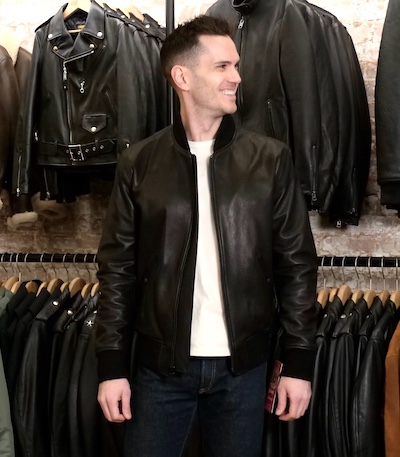 Schott ma 1 bomber jacket