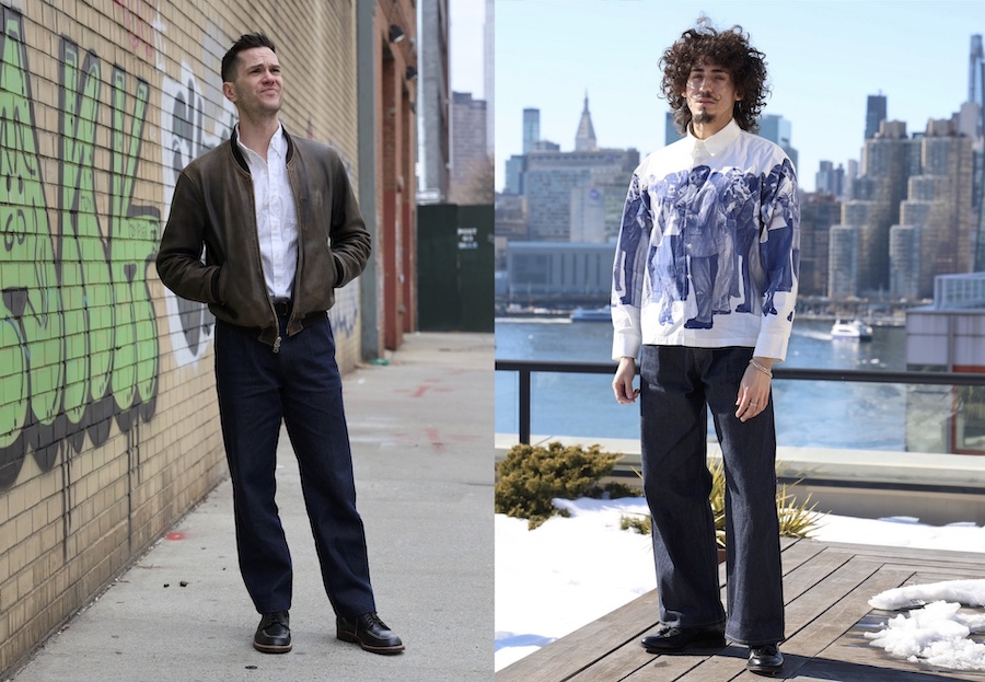 Casual denim trousers outfits