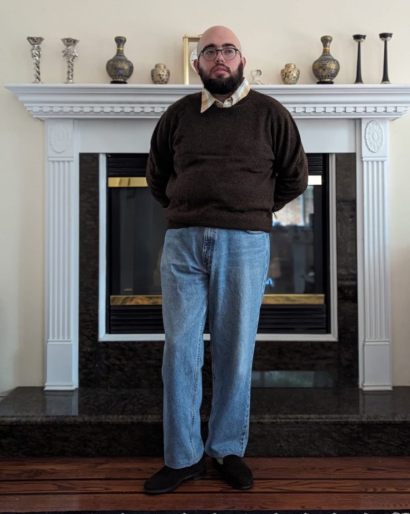 Dan hakimi jeans business casual