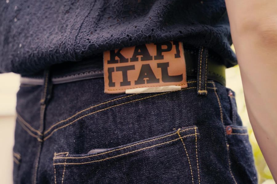 Kapital denim review logo